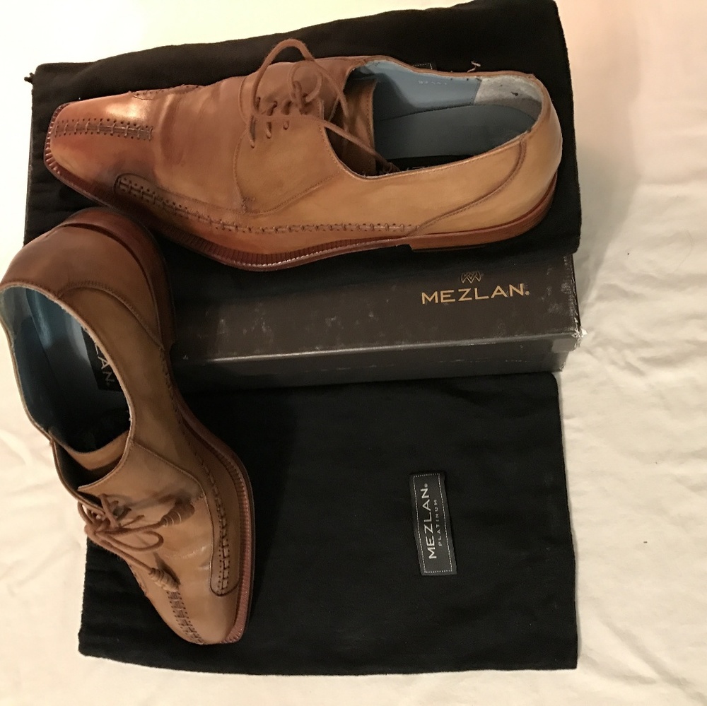Mezlan platinum tan